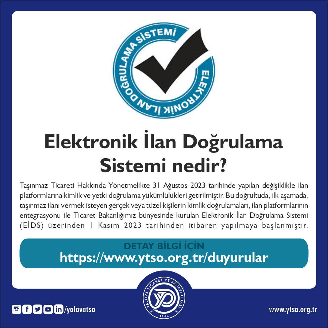 Elektronik İlan Doğrulama Sistemi