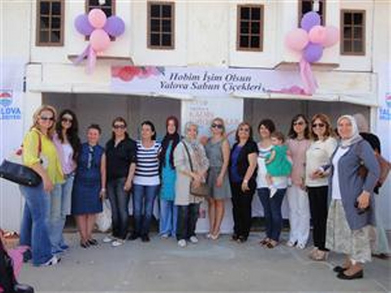 Hobim İşim Olsun Yalova Sabun Çiçekleri  Projesi Uygulama Aşamaları