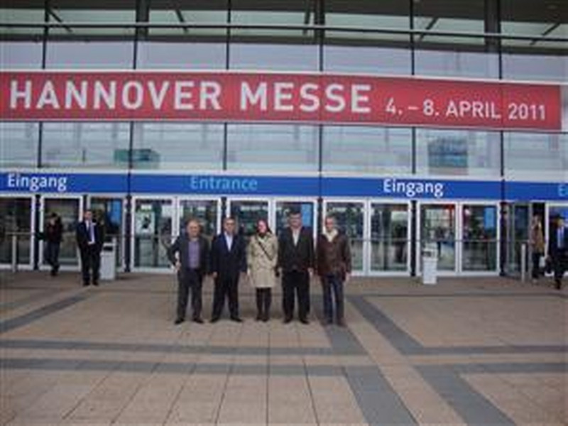 YTSO Üyeleri, 3-8 Nisan 2011 tarihleri arasında Hannover Messe 2011’i ziyaret Etti. 