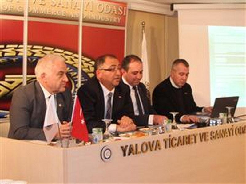 CHP Yalova Belediye Başkan Adayı Vefa Salman YTSO Meclis Toplantısına Katıldı