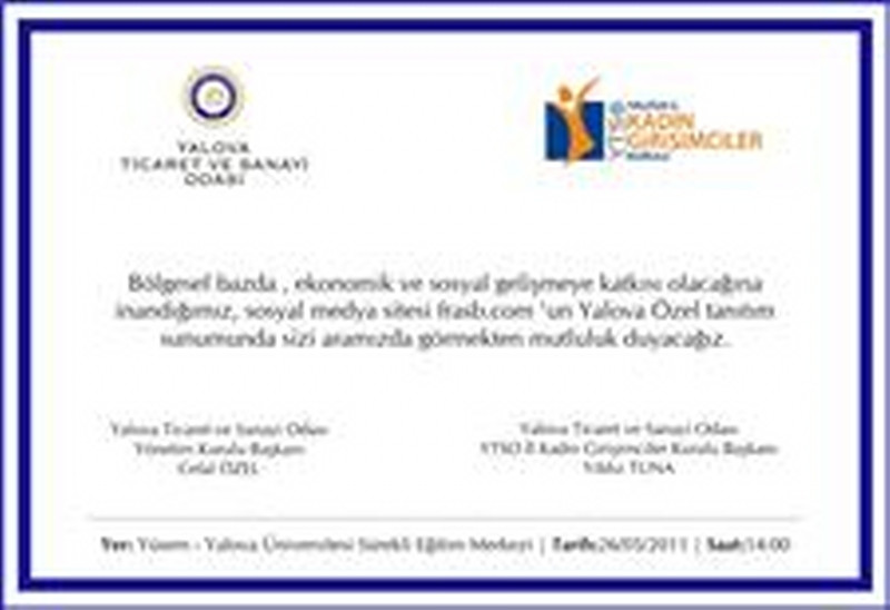 26.05.2011 - frasb.com - Yalova Özel Tanıtım Sunumu