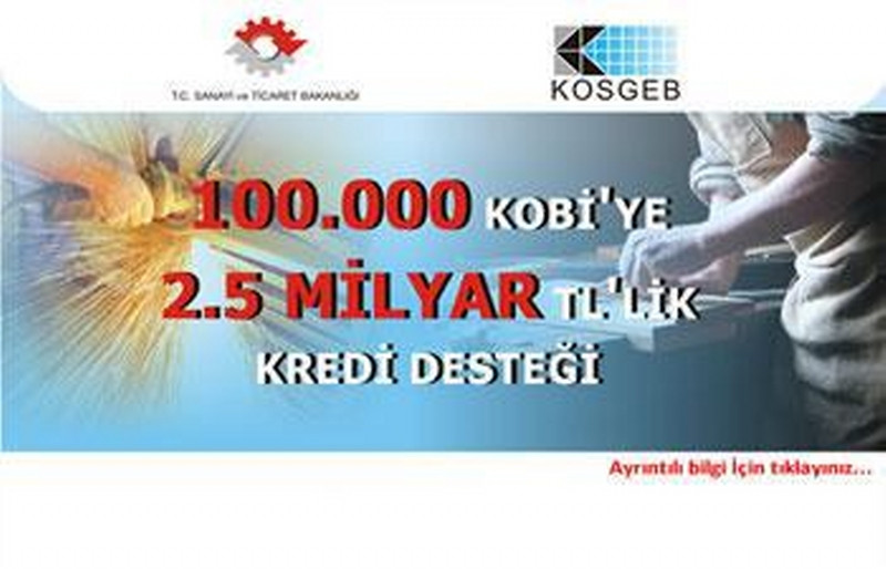 KOSGEB Yeni Kredi Faiz Desteği Programı