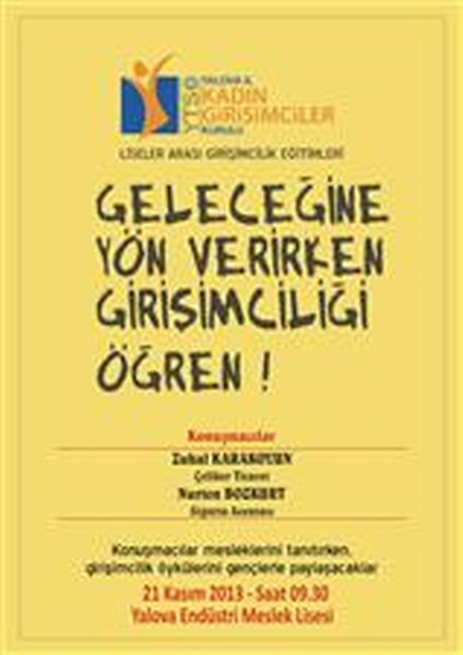 ENDÜSTRİ MESLEK LİSESİ ‘NDE  GİRİŞİMCİLİK PANELİ