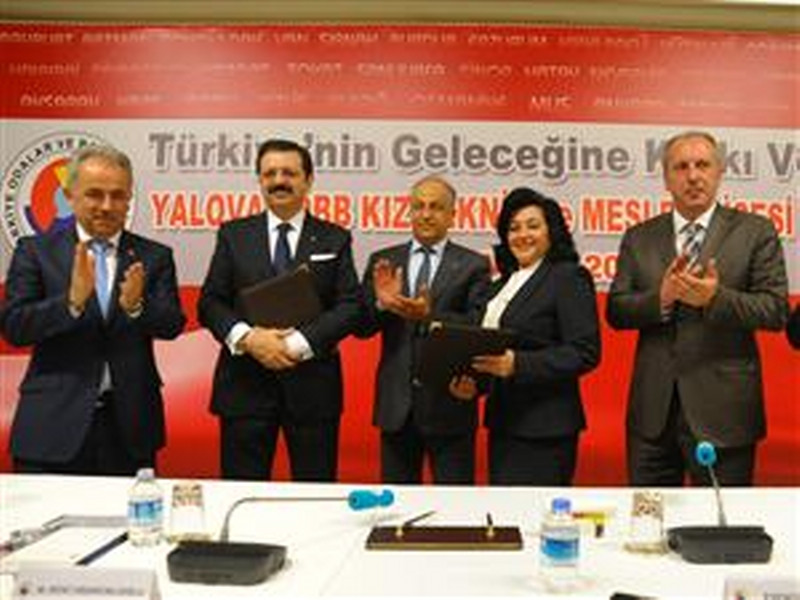 TOBB Kız Teknik ve Meslek Lisesi protokolü imzalandı