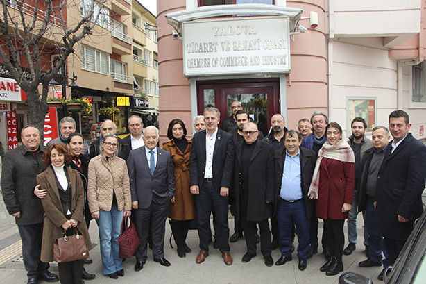 CHP İl Başkanlığı’ndan YTSO’ya iade-i ziyaret