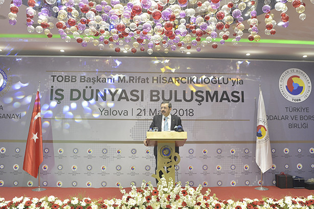 TOBB Başkanı M.Rifat Hisarcıklıoğlu'yla İŞ DÜNYASI BULUŞMASI etkinliği gerçekleştirildi.